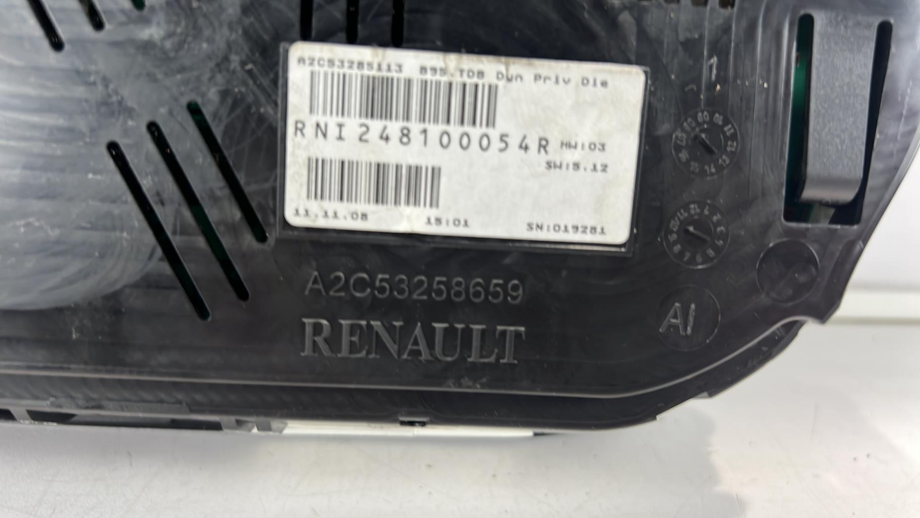 Compteur RENAULT MEGANE 3 PHASE 1 COUPE Diesel - 1