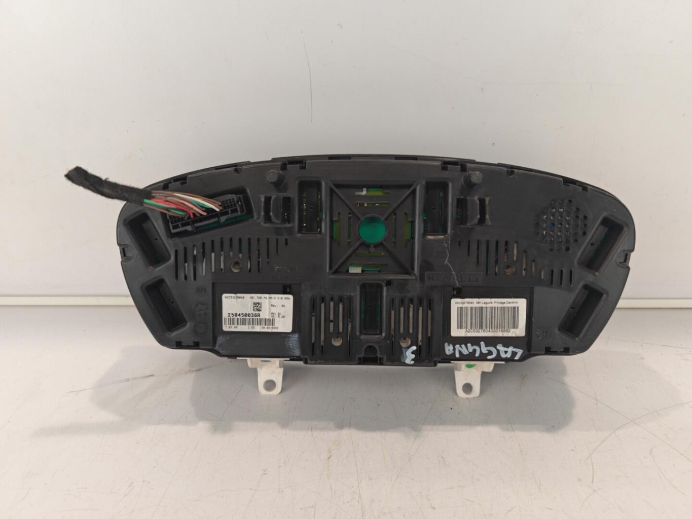 Compteur RENAULT LAGUNA 3 PHASE 1 Diesel - 1