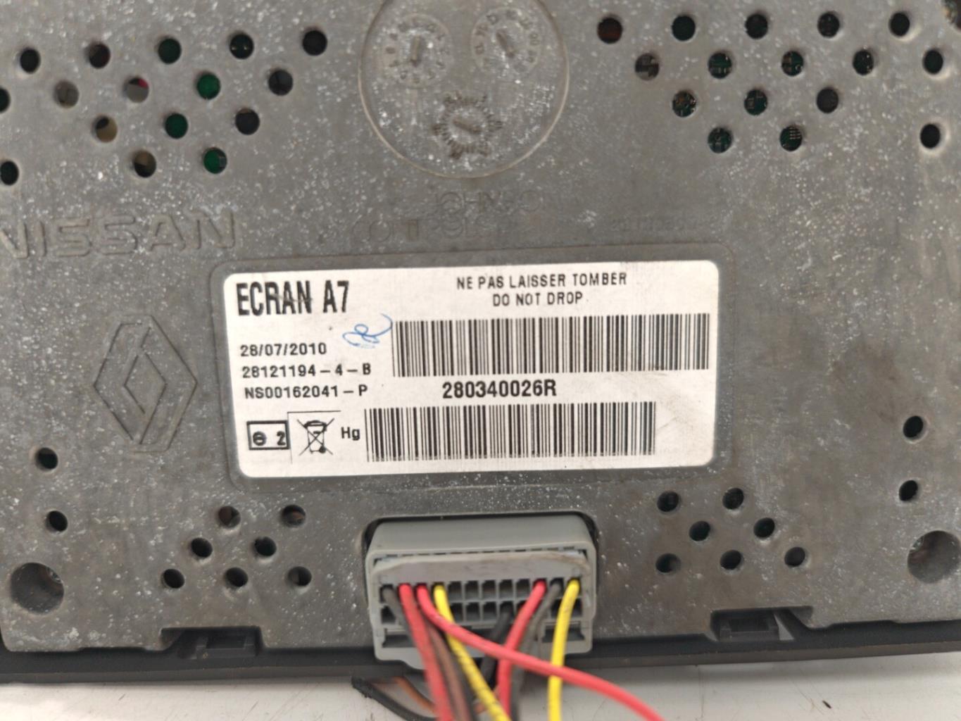 Ecran GPS RENAULT LAGUNA 3 PHASE 1 Diesel - 1