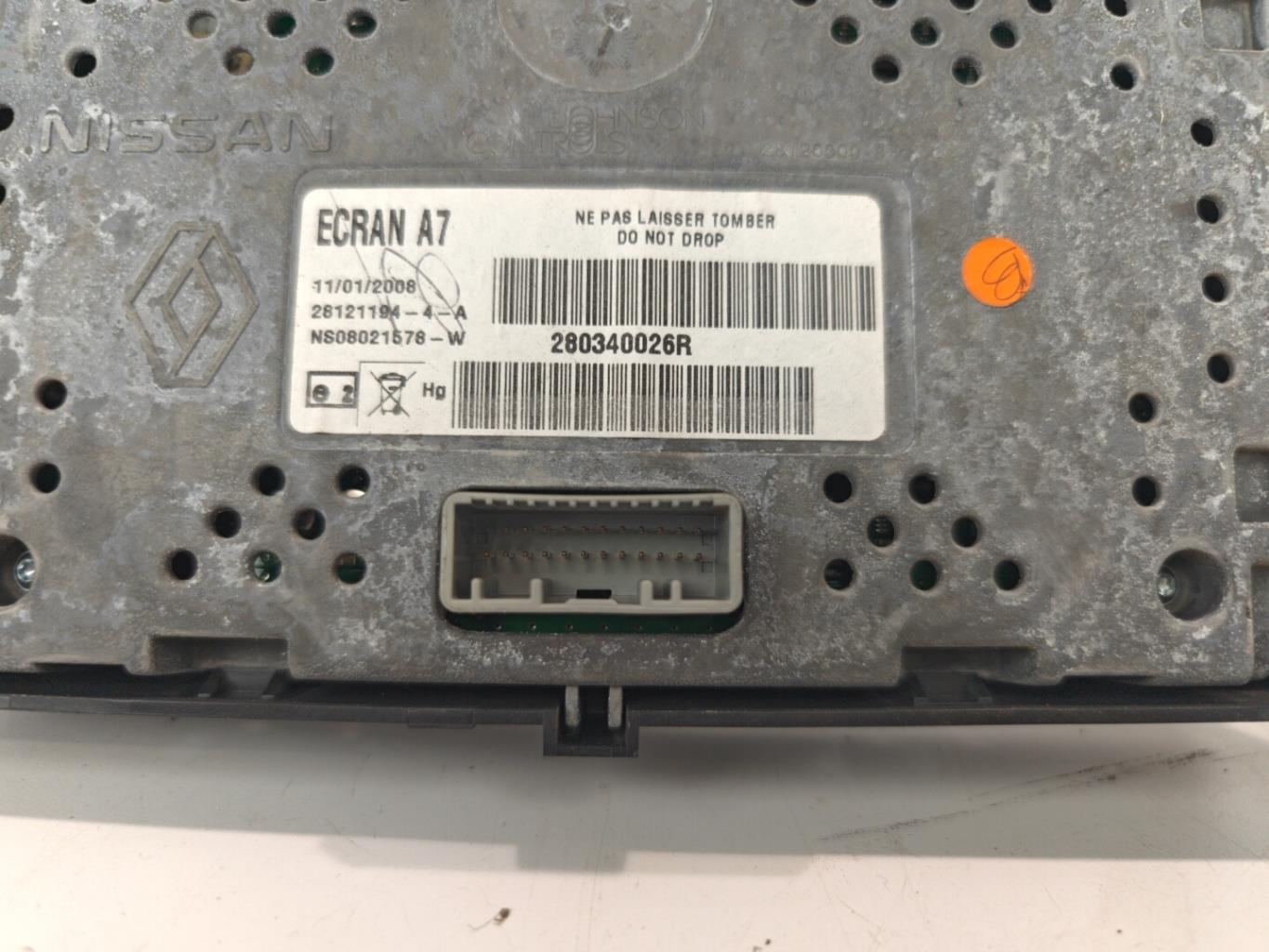 Ecran GPS RENAULT LAGUNA 3 PHASE 1 Diesel - 1