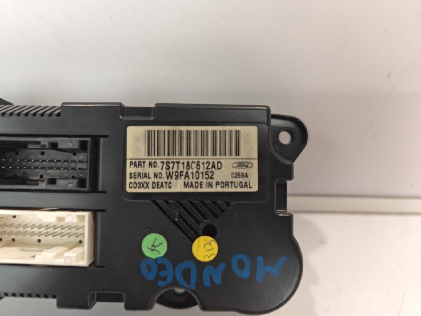 Commande chauffage FORD MONDEO 3 PHASE 1 Diesel - 1