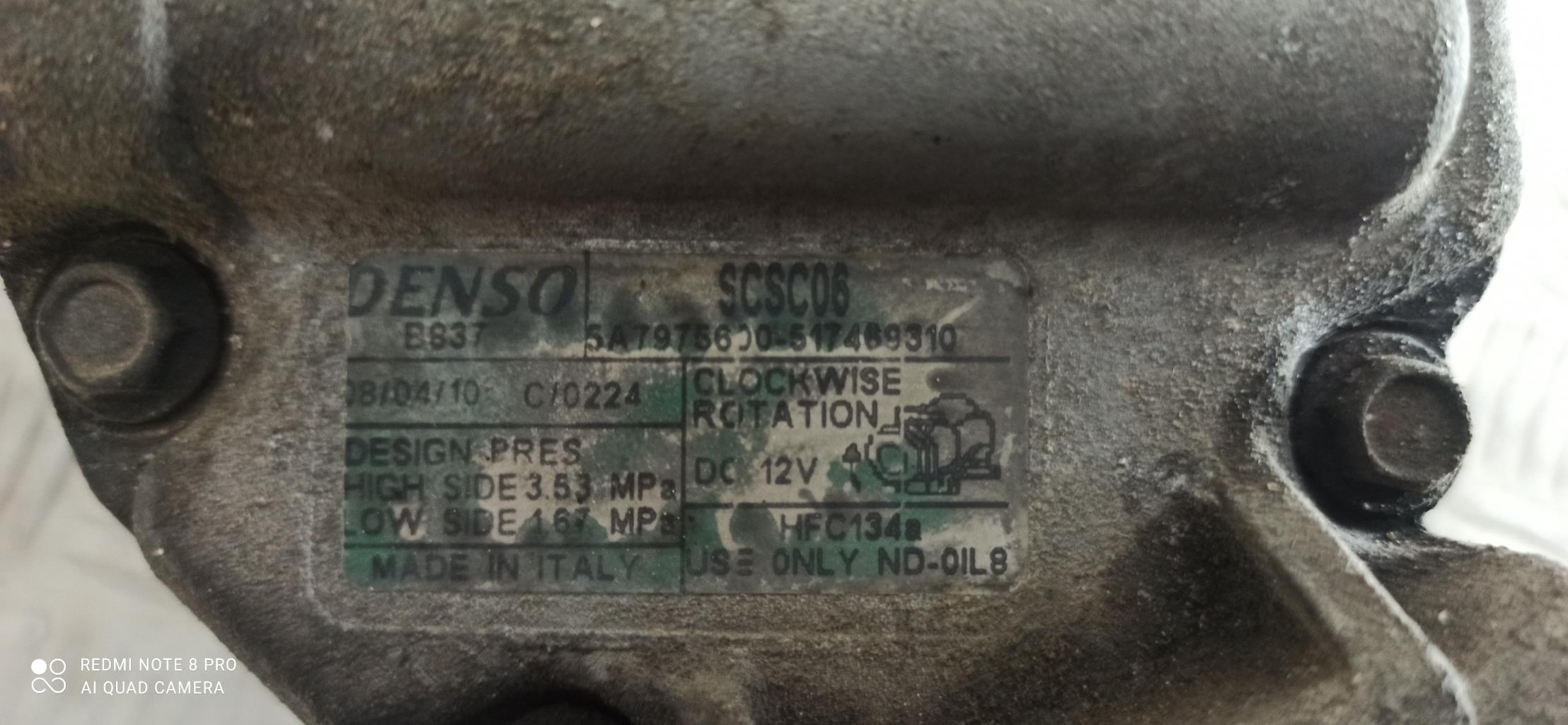 Compressore clima FIAT 500 2  - 1