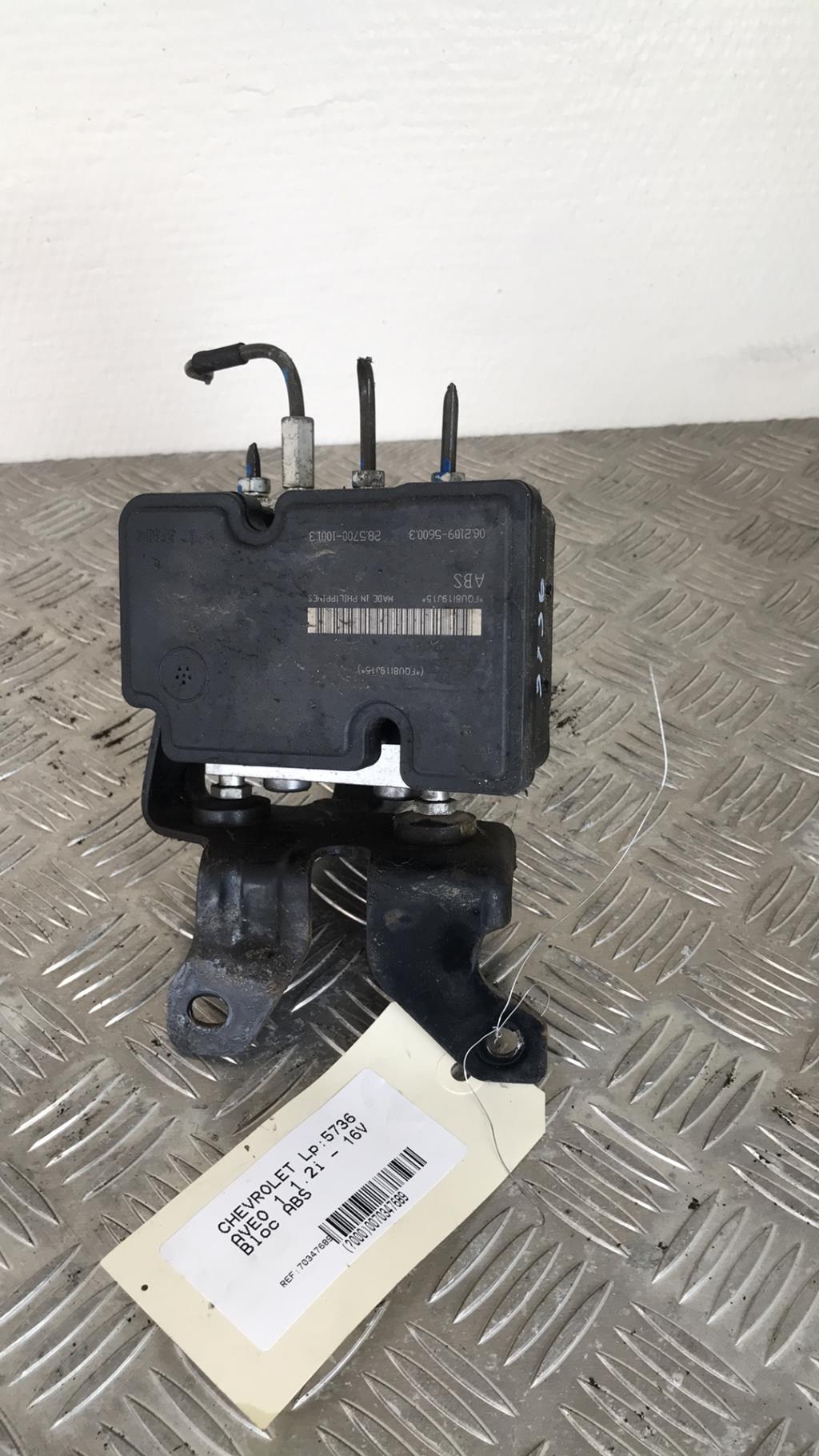 Blocco ABS (antibloccaggio freni) CHEVROLET AVEO 1 Gasolina/GLP - 1