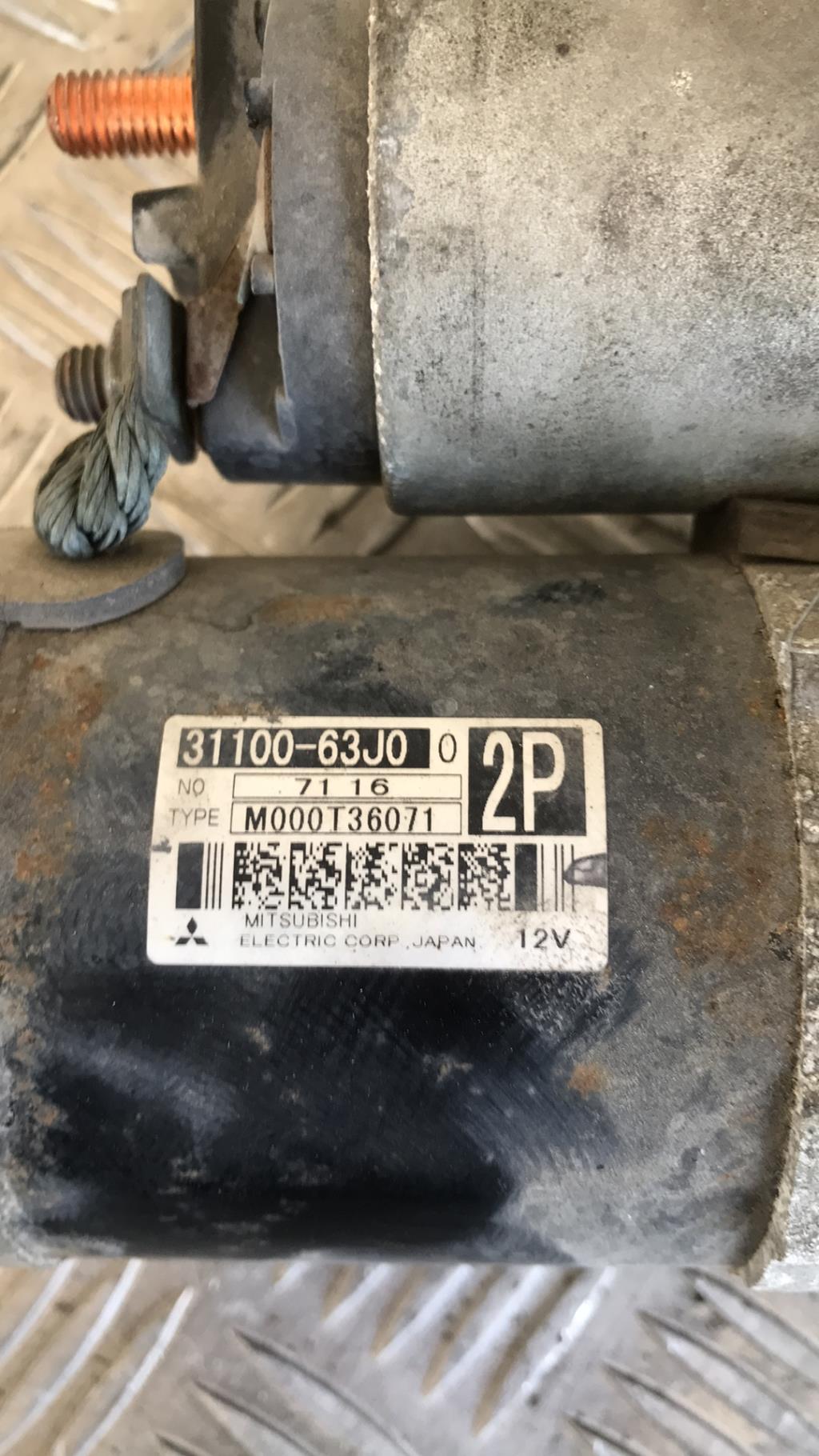 Motor de arranque SUZUKI SWIFT 3 Gasolina - 1