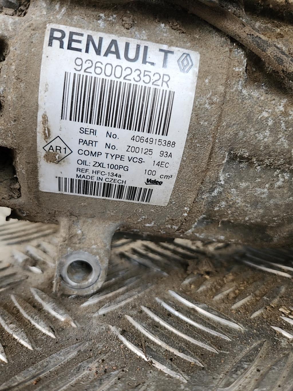 Compresseur clim RENAULT CLIO 4 PHASE 1 Diesel - 1