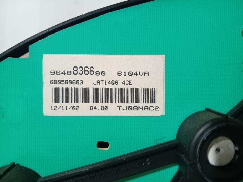Compteur PEUGEOT 206 PHASE 2 Diesel - 1
