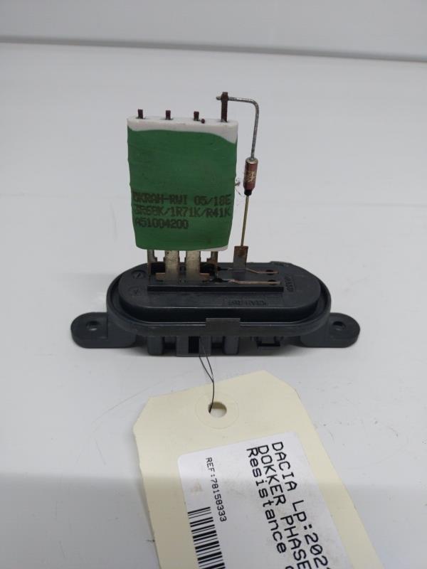 Resistance chauffage DACIA DOKKER PHASE 1 Essence - 1