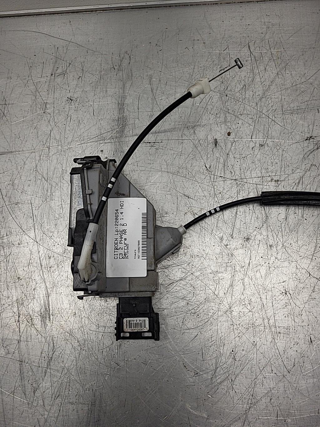 Serrure arriere droit CITROEN C3 2 PHASE 2 Diesel - 1