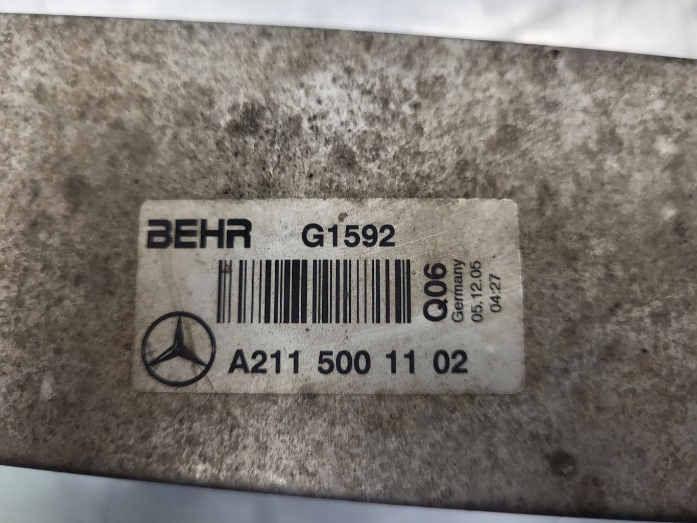 Echangeur air (Intercooler) MERCEDES CLASSE E 211 PHASE 1 Essence - 1