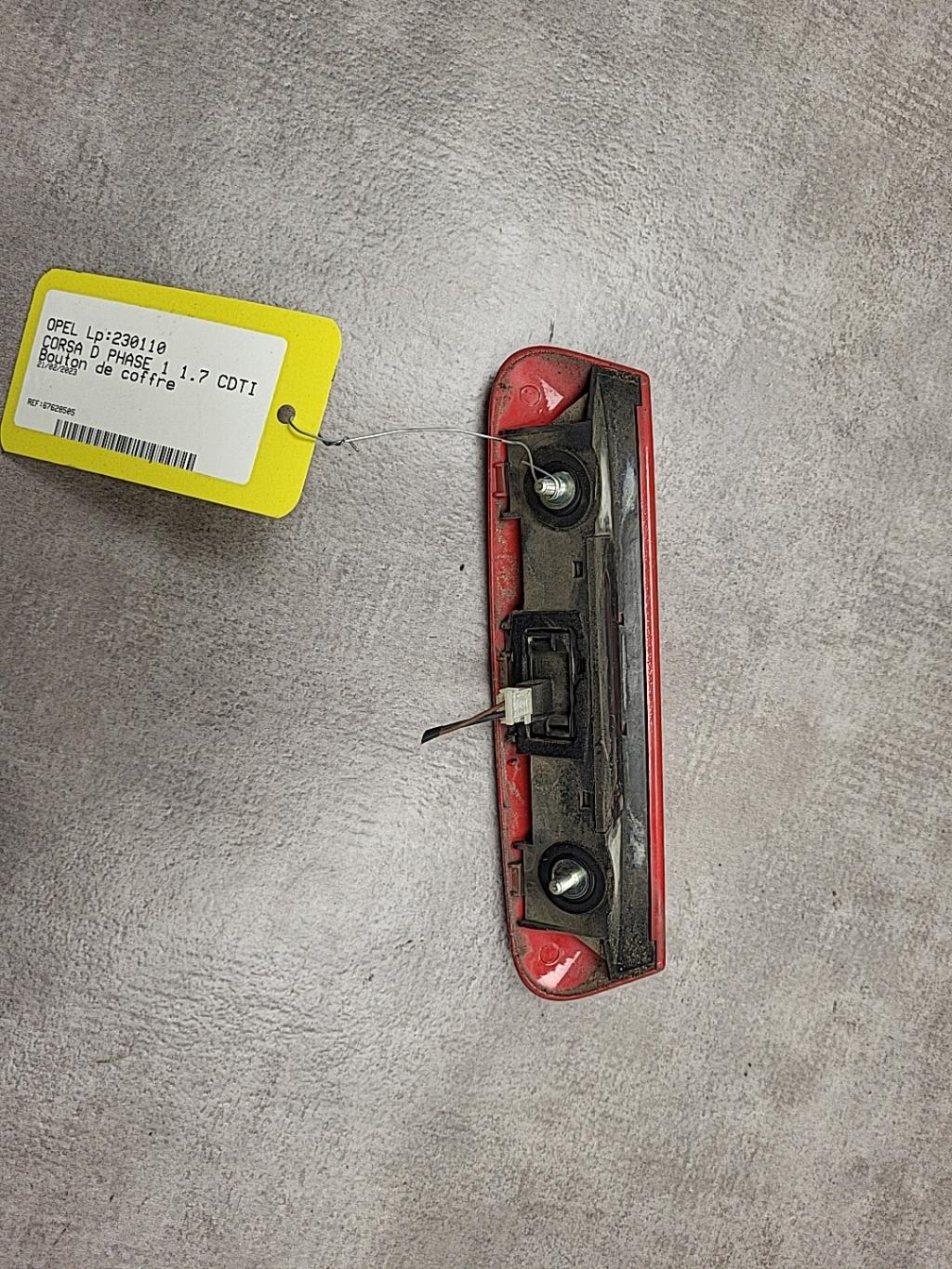 Bouton de coffre OPEL CORSA D PHASE 1 Diesel - 1
