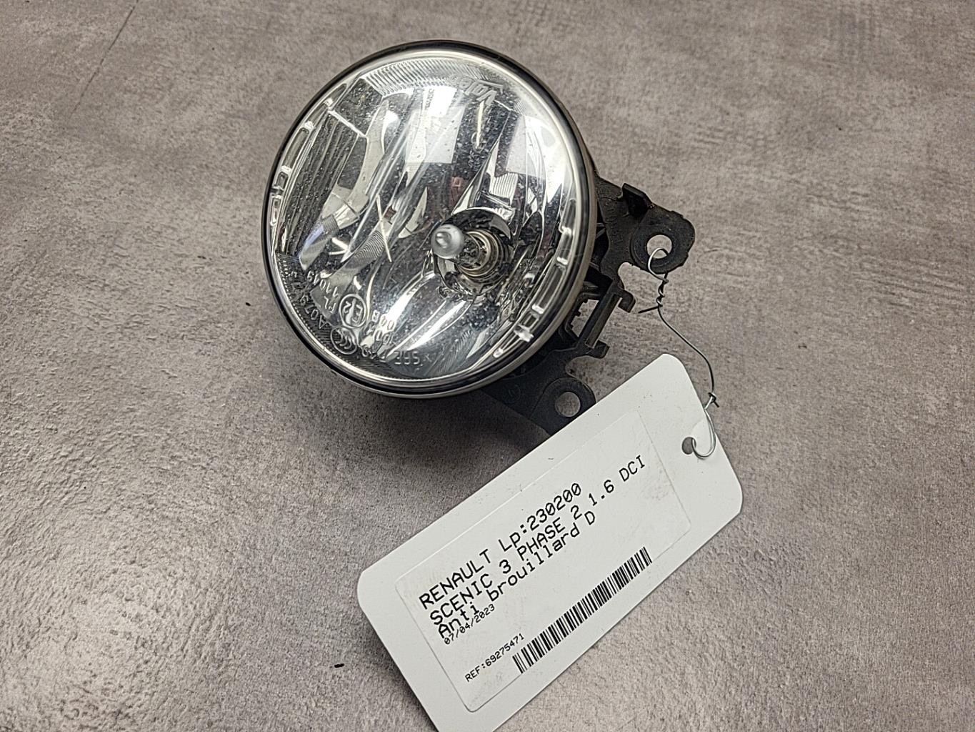 Anti brouillard droit (feux) RENAULT SCENIC 3 PHASE 2 Diesel - 1