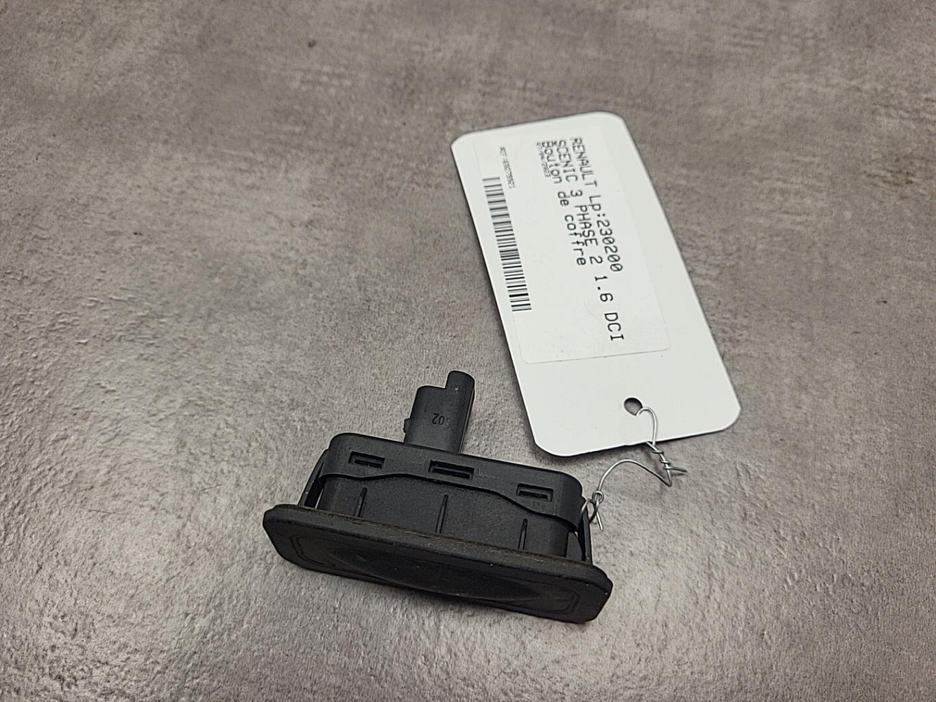 Bouton de coffre RENAULT SCENIC 3 PHASE 2 Diesel - 1