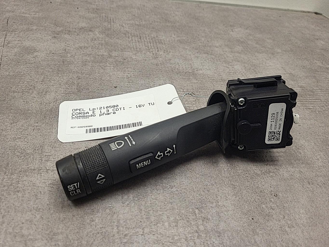 Commodo phare OPEL CORSA E Diesel - 1