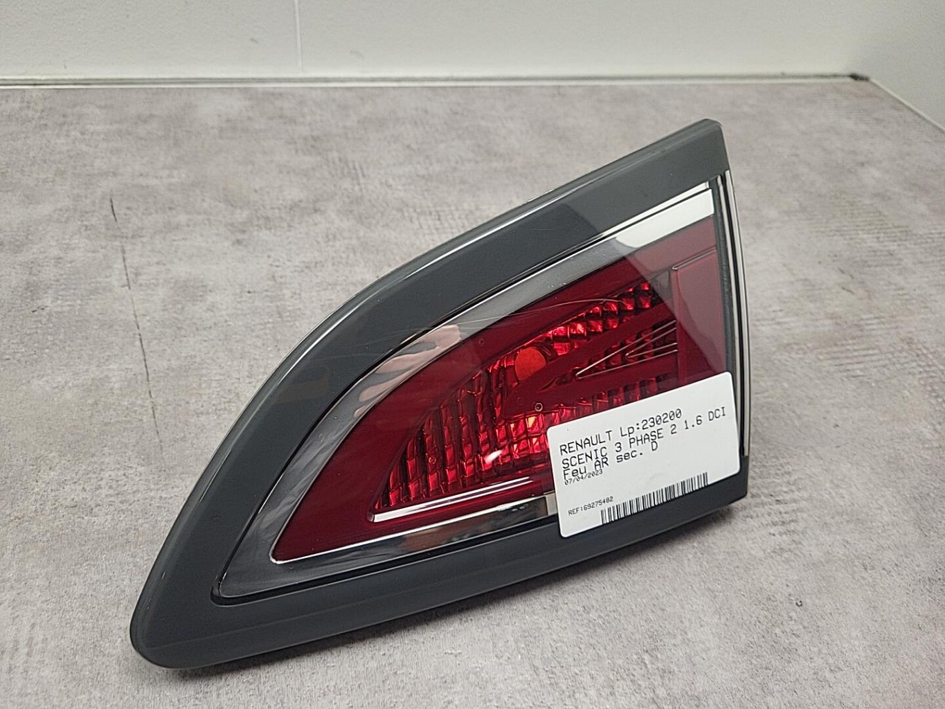 Feu arriere secondaire droit (feux) RENAULT SCENIC 3 PHASE 2 Diesel - 1