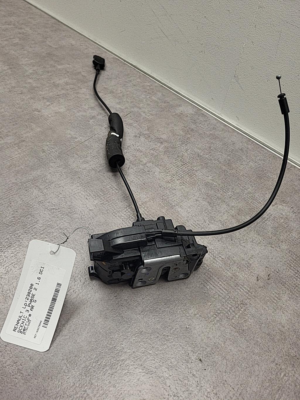 Serrure arriere gauche RENAULT SCENIC 3 PHASE 2 Diesel - 1