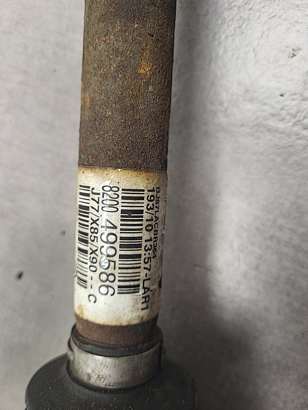 Cardan droit (transmission) RENAULT MODUS PHASE 2 Diesel - 1