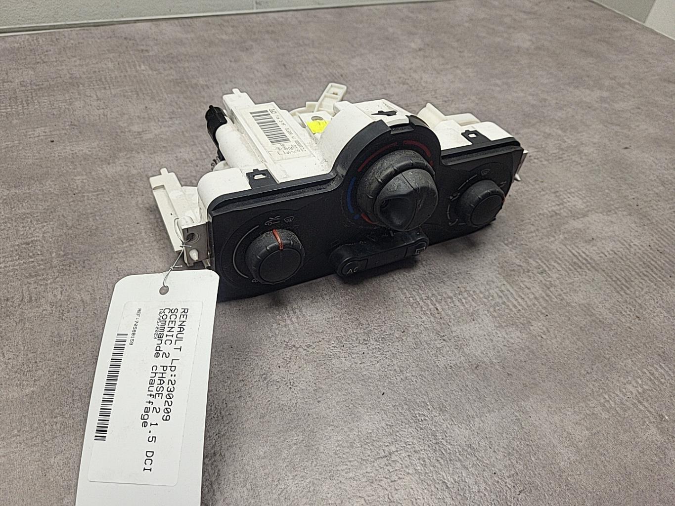 Commande chauffage RENAULT SCENIC 2 PHASE 2 Diesel - 1