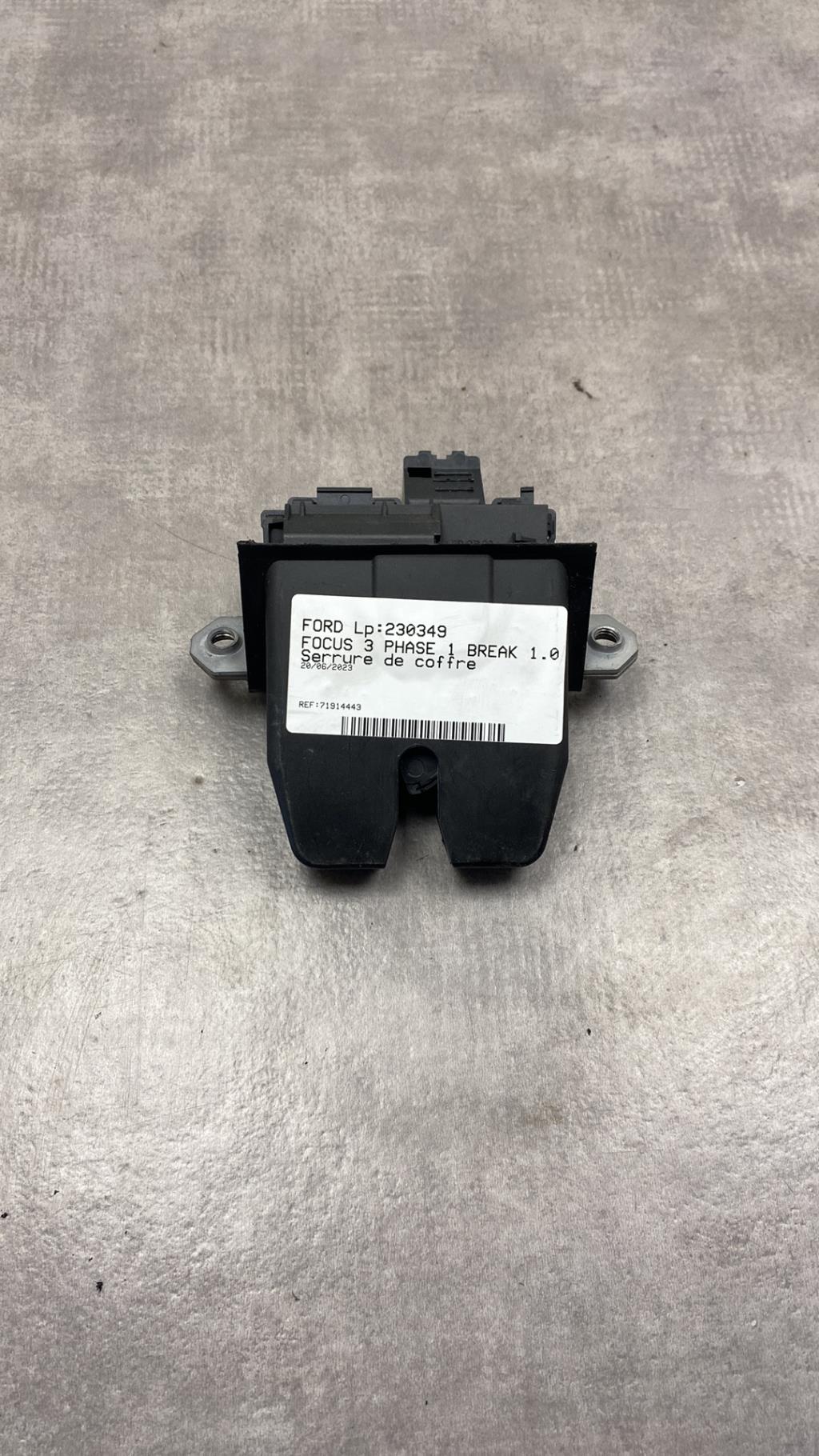 Serrure de coffre FORD FOCUS 3 PHASE 1 BREAK Essence - 1