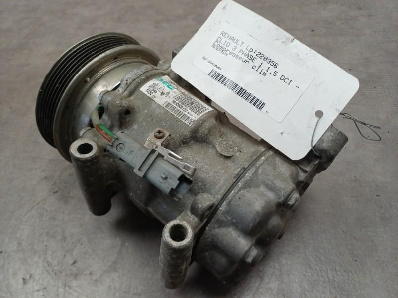 Compresseur clim RENAULT CLIO 3 PHASE 1 Diesel - 1