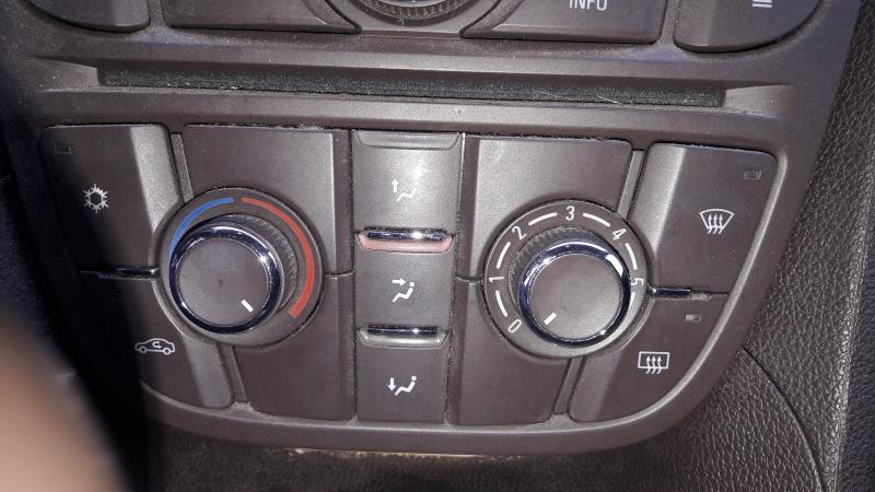 Commande chauffage OPEL MERIVA B PHASE 1 Diesel - 1