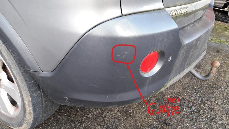 Pare choc arriere OPEL ANTARA PHASE 1 Diesel - 1