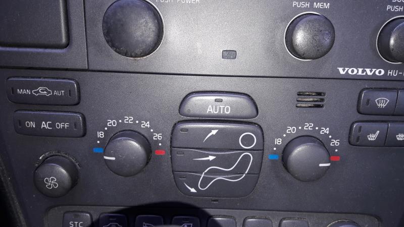 Commande chauffage VOLVO V 70 1 PHASE 2 BREAK Diesel - 1