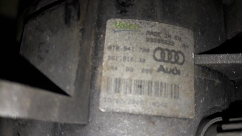 Anti brouillard droit (feux) AUDI A5 1 COUPE PHASE 1 Diesel - 1