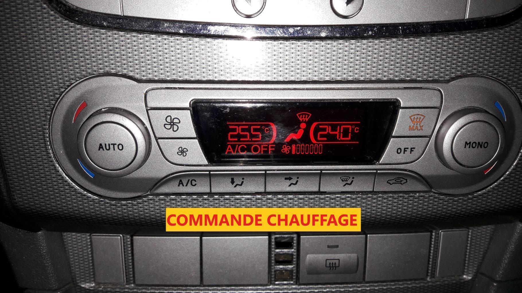 Commande chauffage FORD FOCUS 2 PHASE 2 Diesel - 1