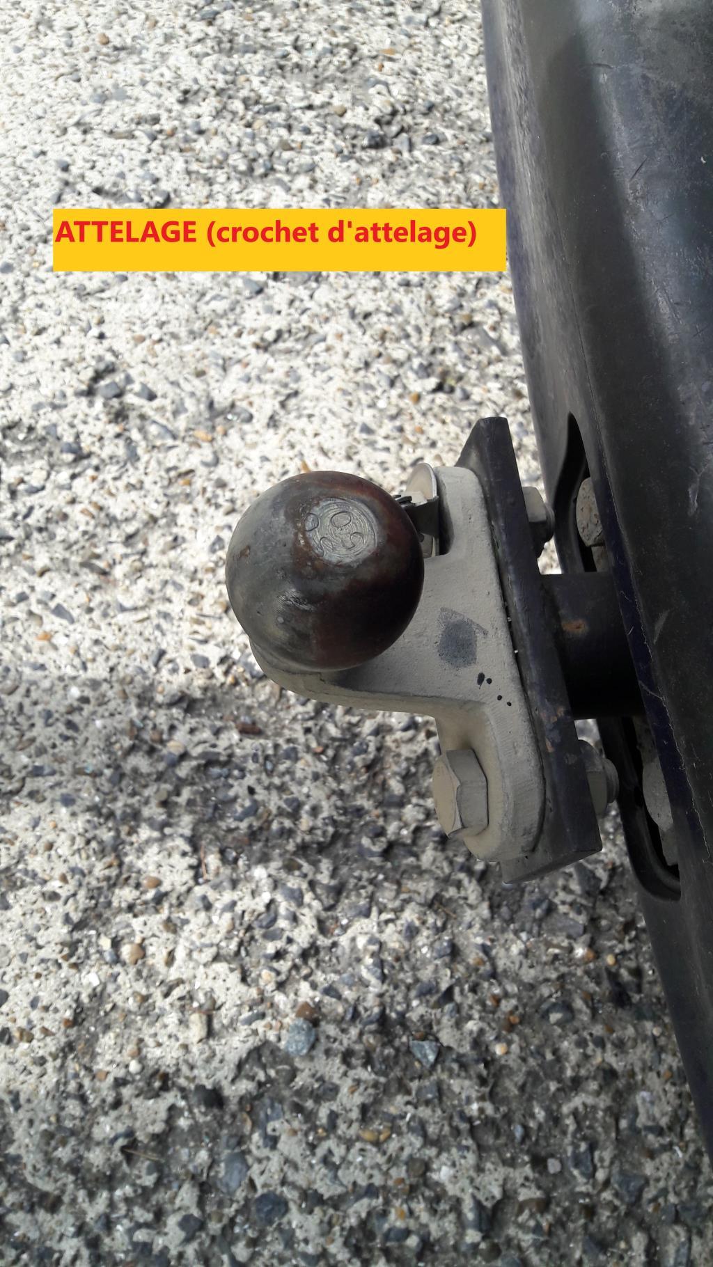 Attelage (boule de remorquage) RENAULT ESPACE 3 Diesel - 1