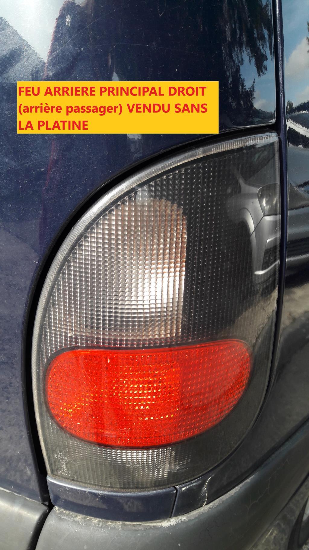 Feu arriere principal droit (feux) RENAULT ESPACE 3 Diesel - 1