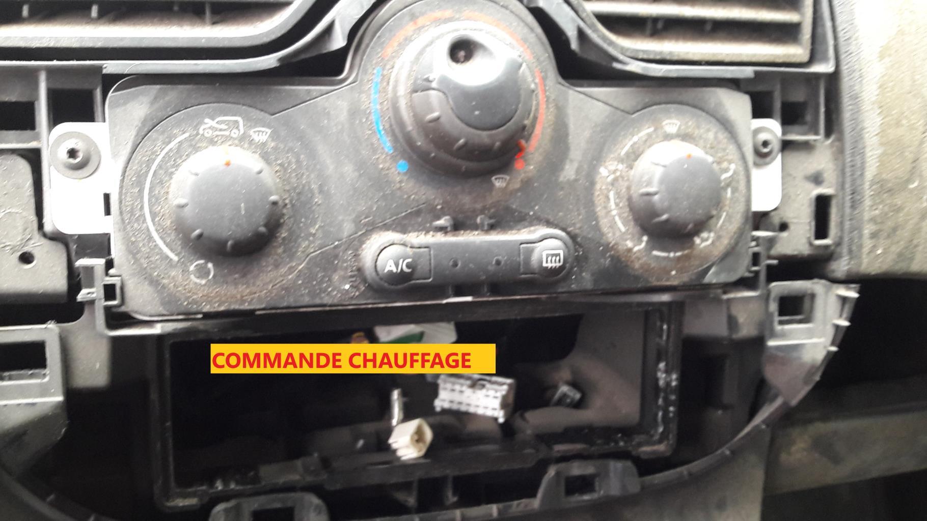 Commande chauffage RENAULT KANGOO 2 PHASE 2 Diesel - 1