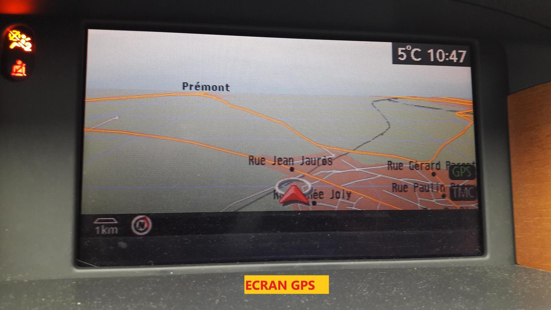 Ecran GPS RENAULT LAGUNA 3 PHASE 1 Diesel - 1