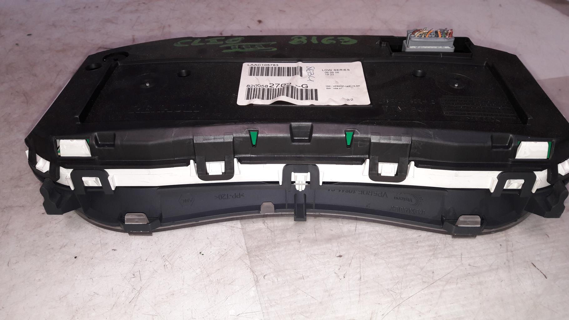 Compteur RENAULT CLIO 3 PHASE 1 Diesel - 1