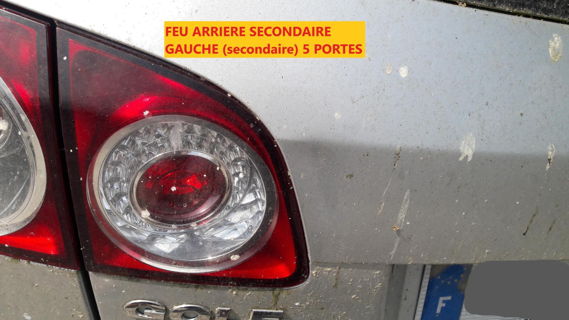 Feu arriere secondaire gauche (feux) VOLKSWAGEN GOLF PLUS PHASE 2 Diesel - 1