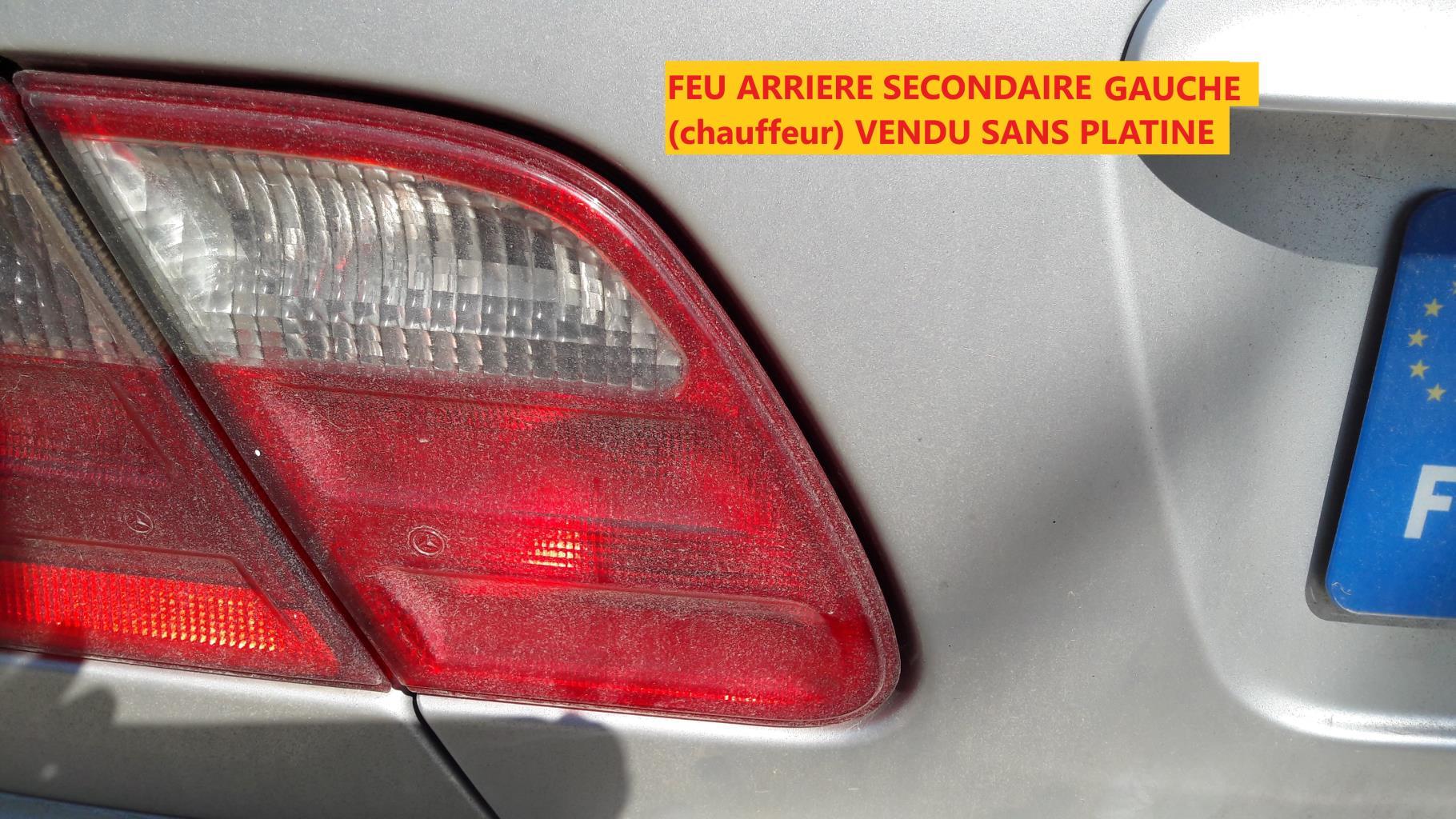 Feu arriere secondaire gauche (feux) MERCEDES CLASSE E 210 PHASE 2 Diesel - 1