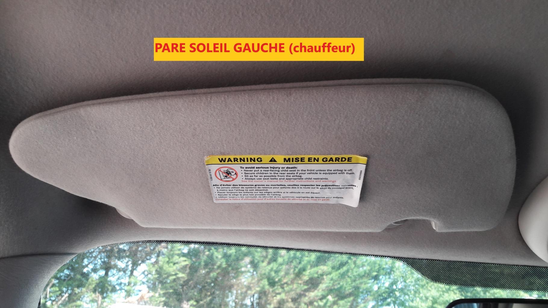 Pare soleil gauche CHRYSLER PT CRUISER PHASE 1 BREAK Diesel - 1