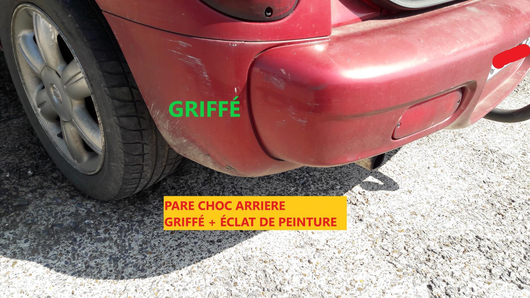 Pare choc arriere CHRYSLER PT CRUISER PHASE 1 BREAK Diesel - 1