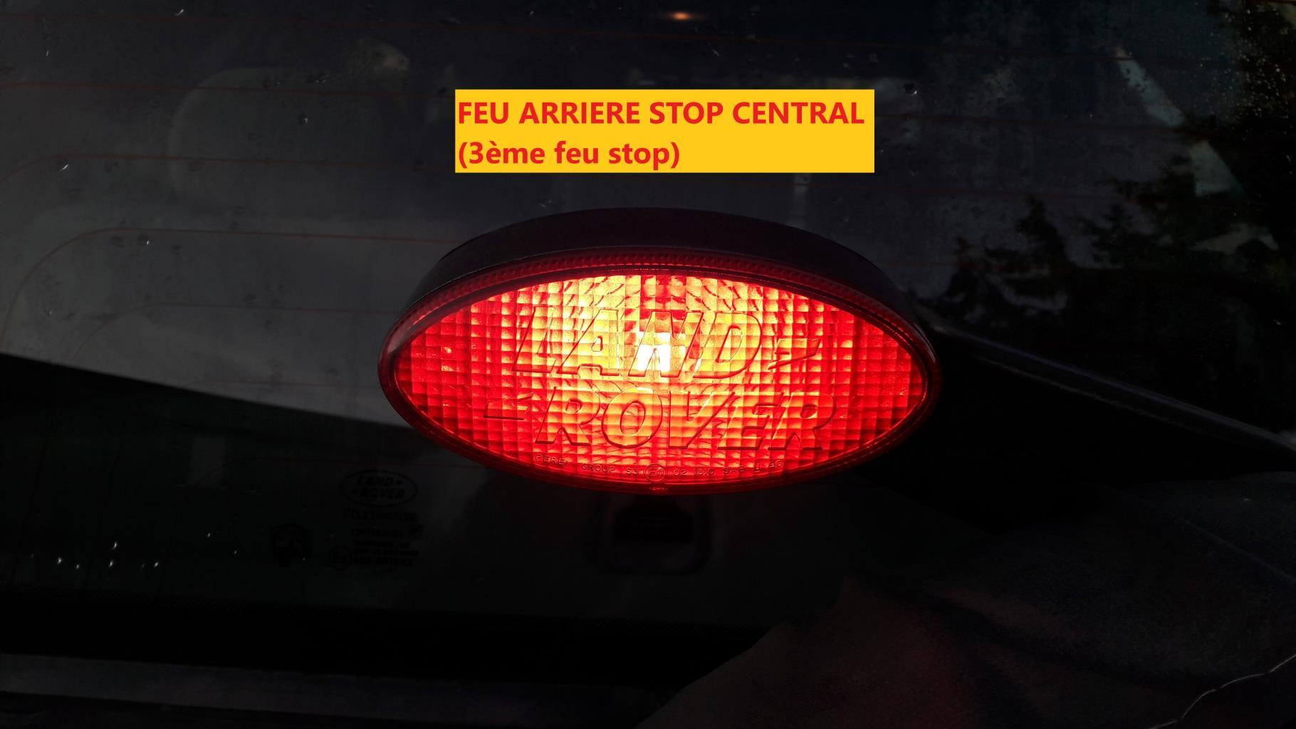 Feu arriere stop central LAND ROVER FREELANDER 1 PHASE 1 Diesel - 1