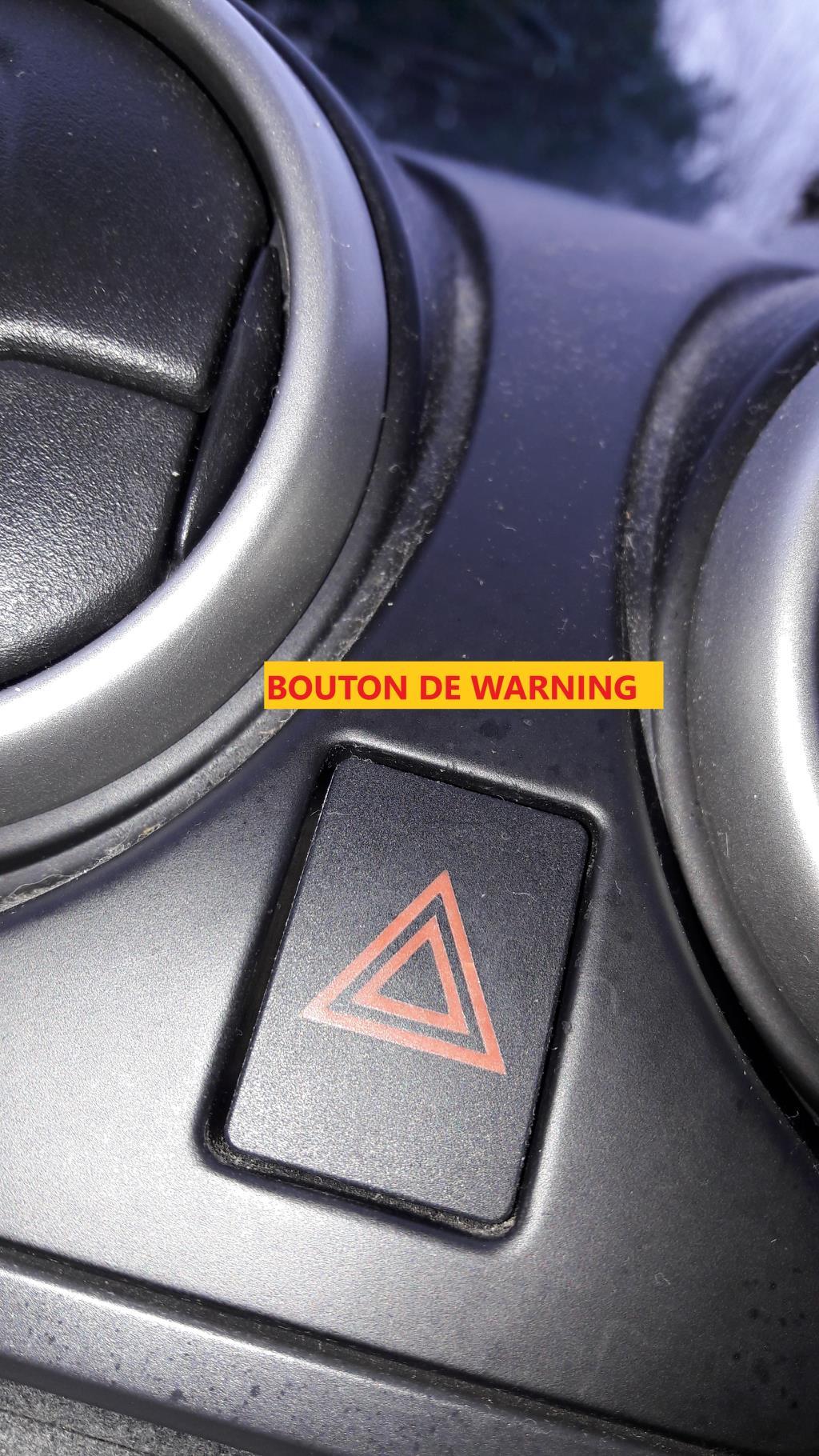 Bouton de warning NISSAN QASHQAI 1 PHASE 1 Diesel - 1