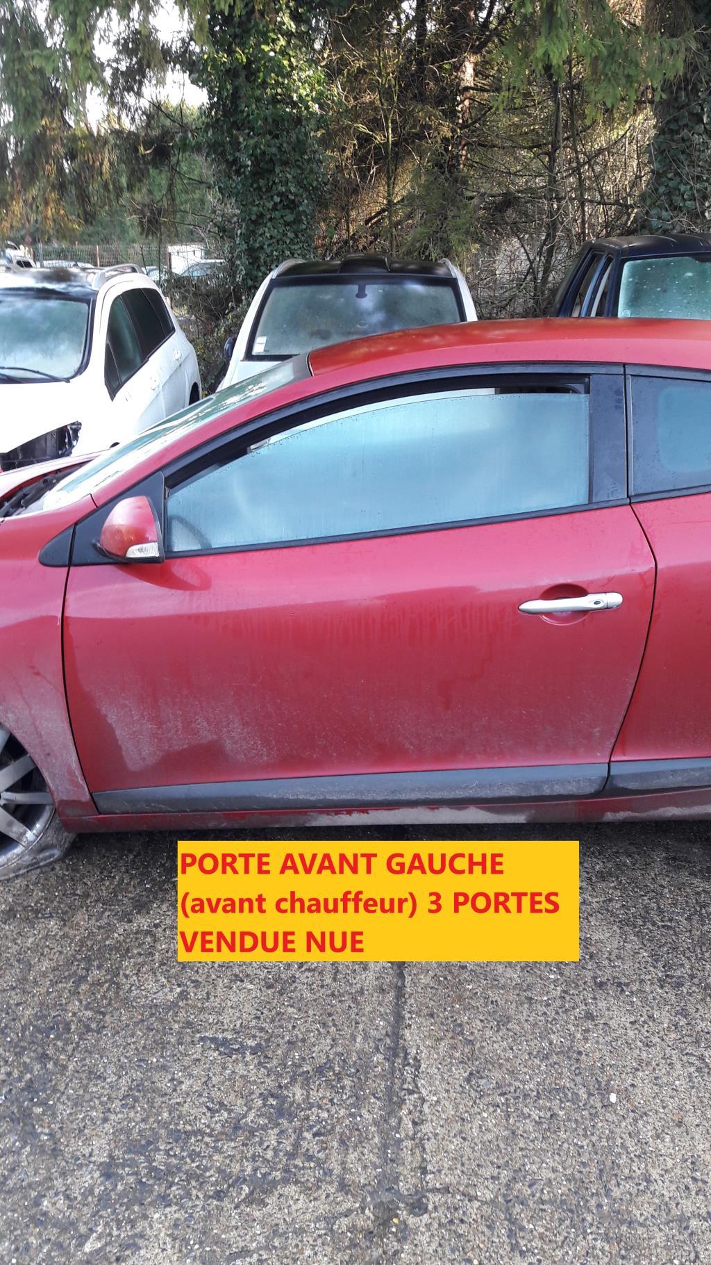 Porte avant gauche RENAULT MEGANE 3 PHASE 1 COUPE Diesel - 1