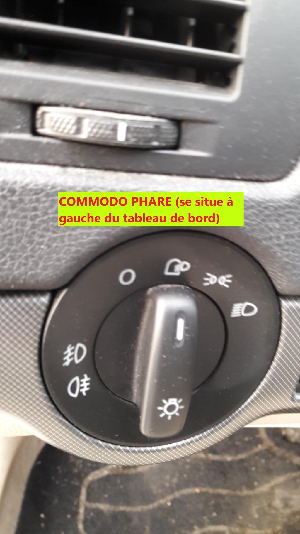 Commodo phare SKODA OCTAVIA 2 PHASE 2 Diesel - 1