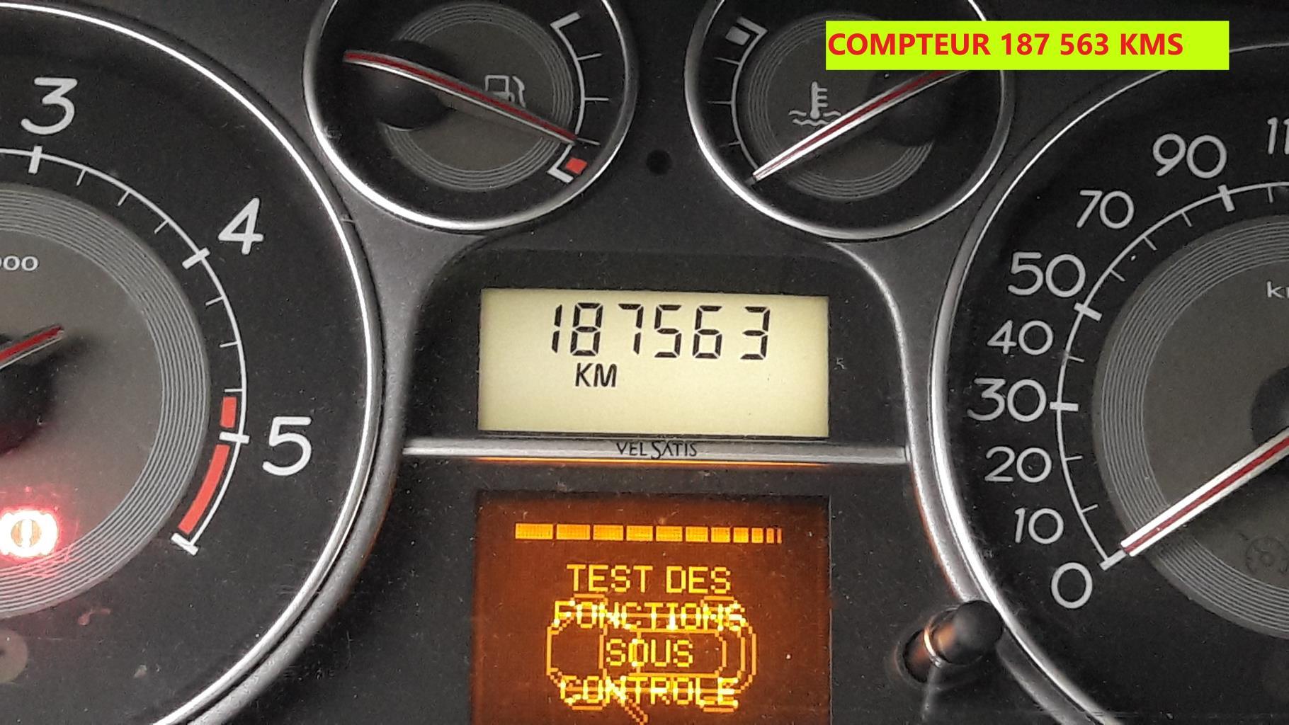 Compteur RENAULT VEL SATIS PHASE 2 Diesel - 1