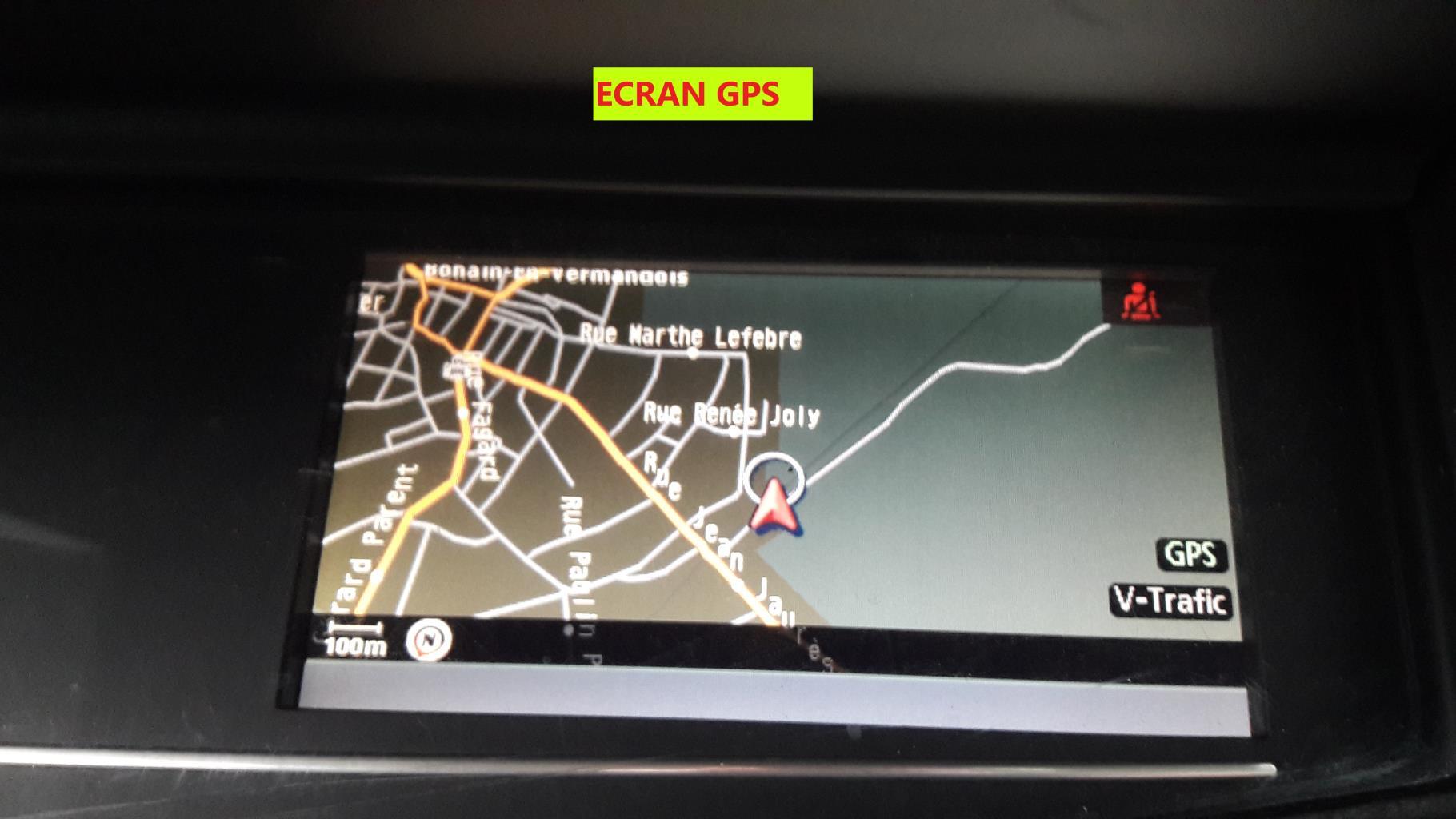 Ecran GPS RENAULT VEL SATIS PHASE 2 Diesel - 1