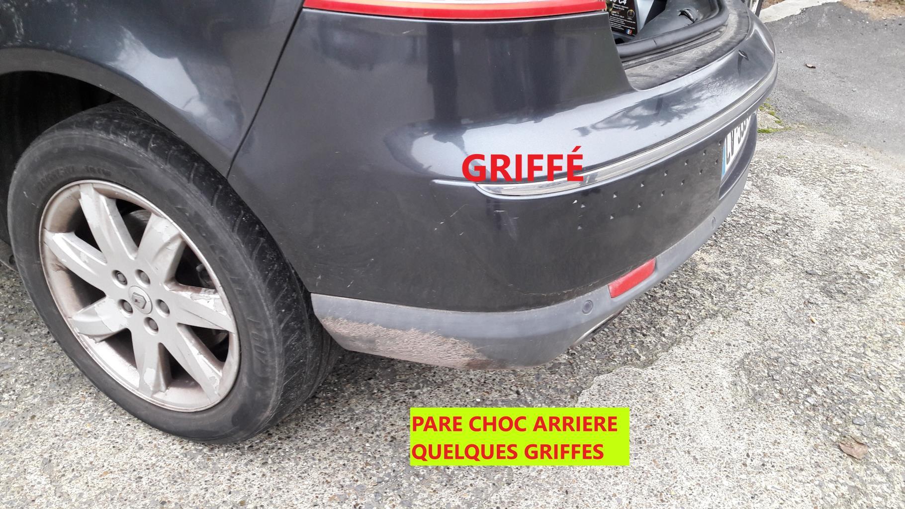 Pare choc arriere RENAULT VEL SATIS PHASE 2 Diesel - 1