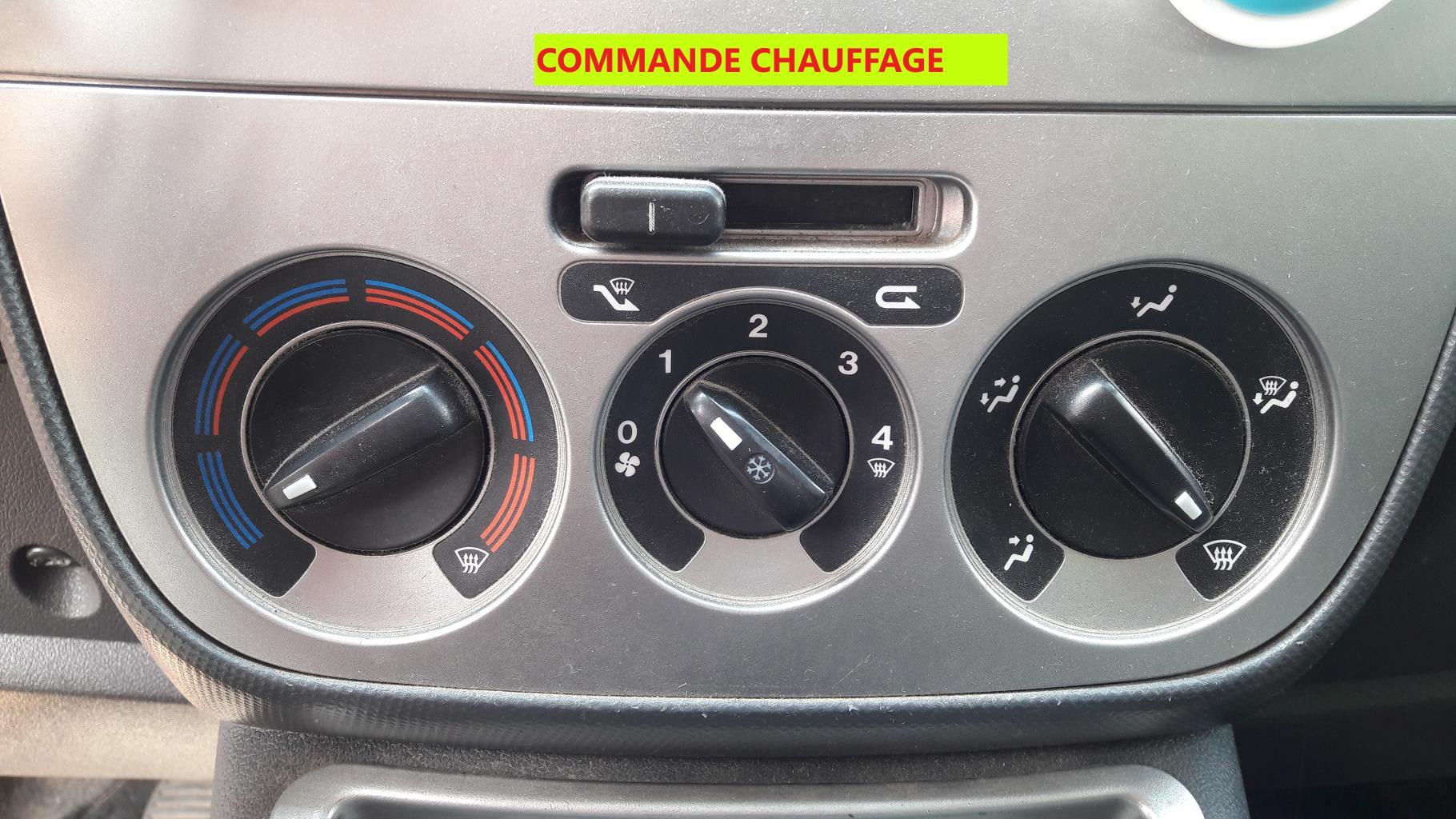 Commande chauffage FIAT QUBO Diesel - 1