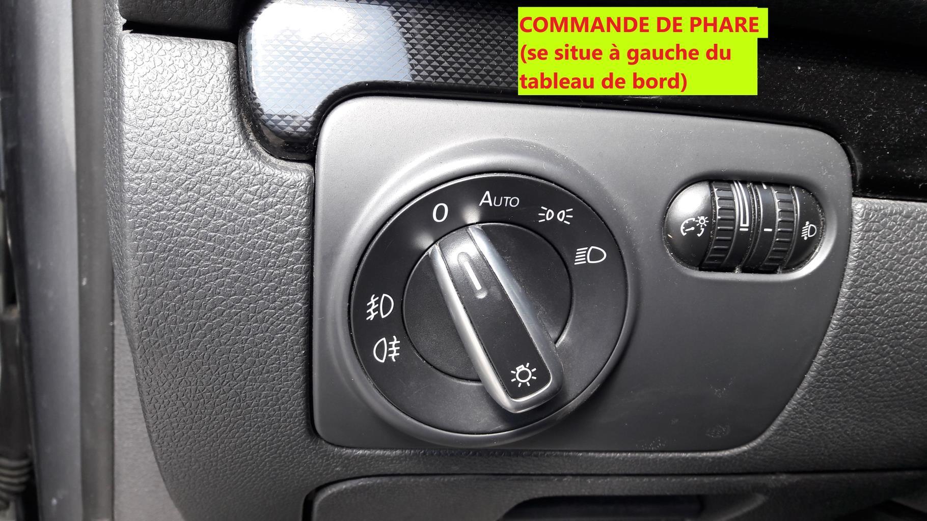 Commande de phare VOLKSWAGEN GOLF 6 Diesel - 1