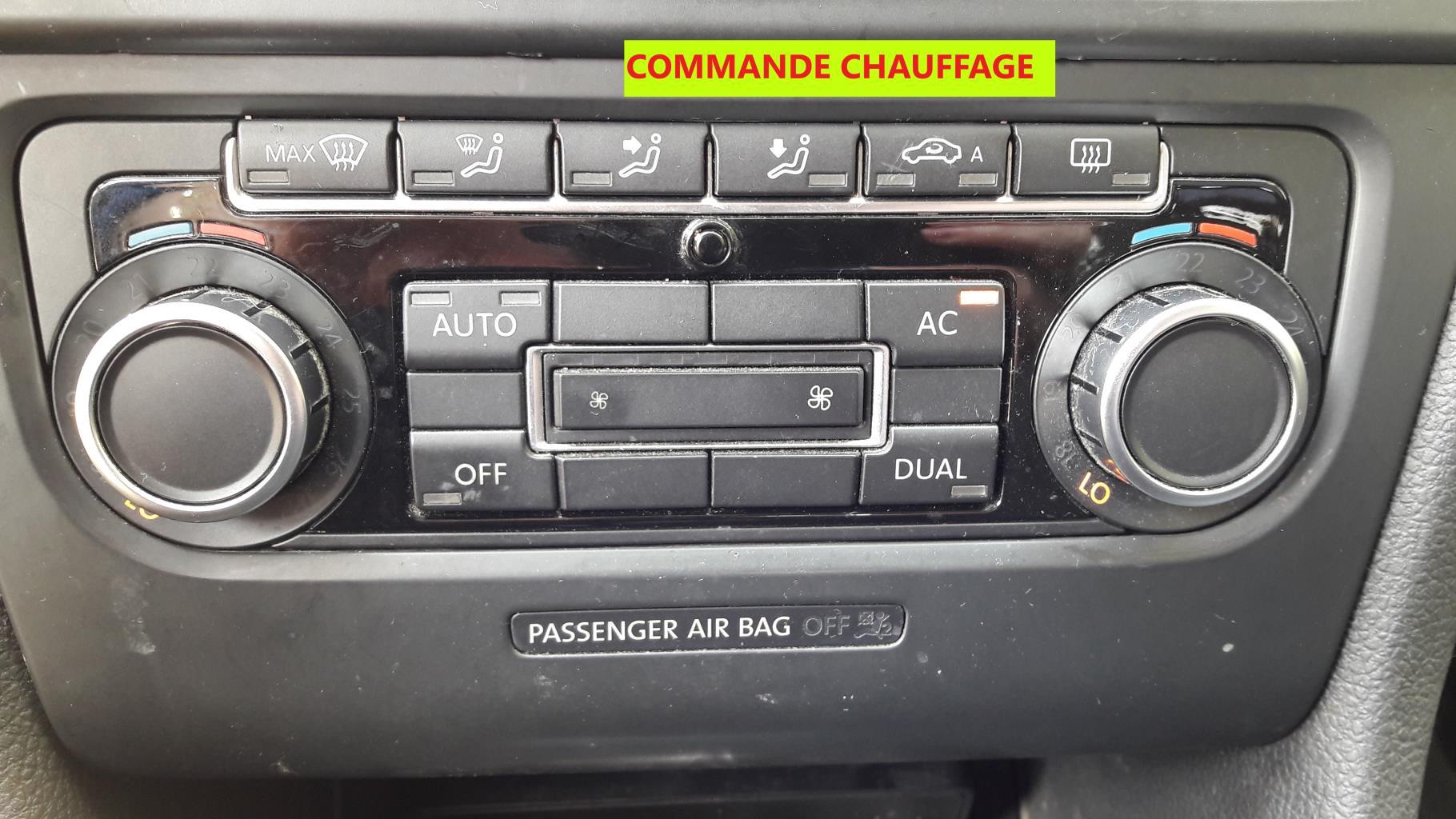 Commande chauffage VOLKSWAGEN GOLF 6 Diesel - 1