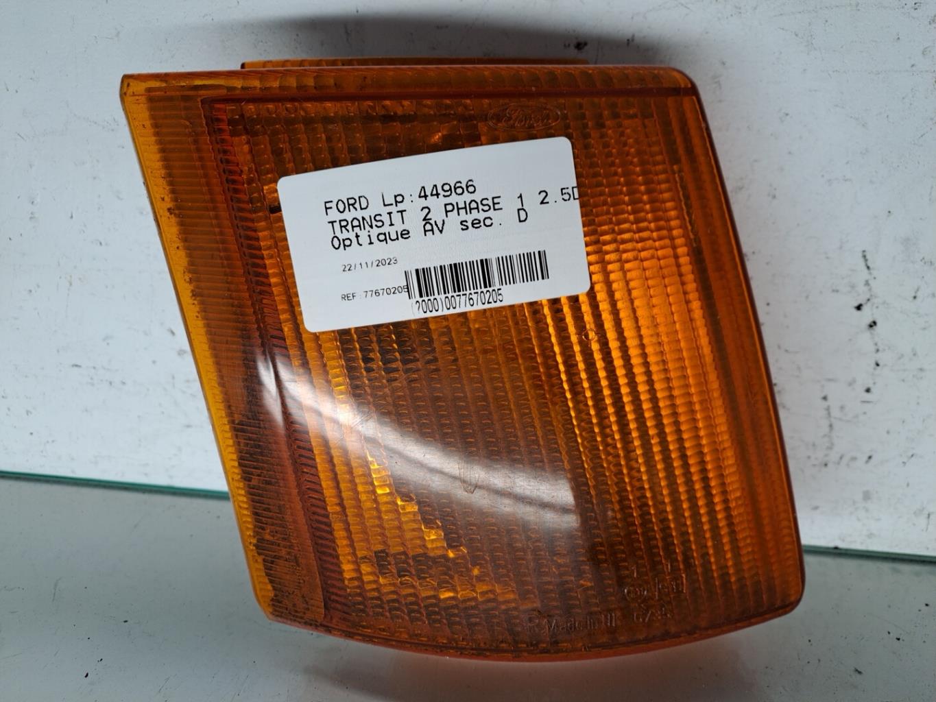 Optique avant secondaire droit (feux)(clignotant) FORD TRANSIT 2 PHASE 1 Diesel - 1