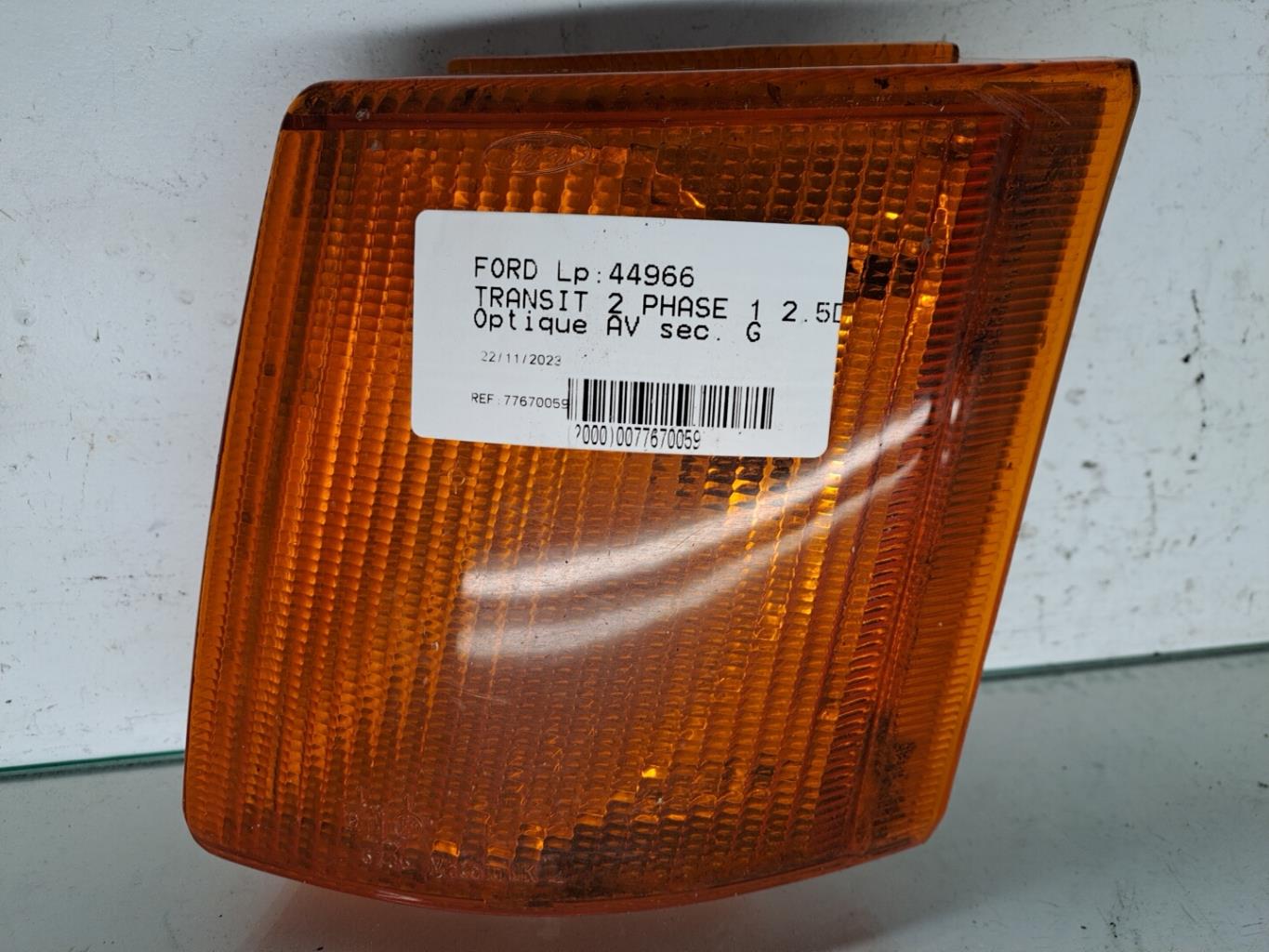 Optique avant secondaire gauche (feux)(clignotant) FORD TRANSIT 2 PHASE 1 Diesel - 1
