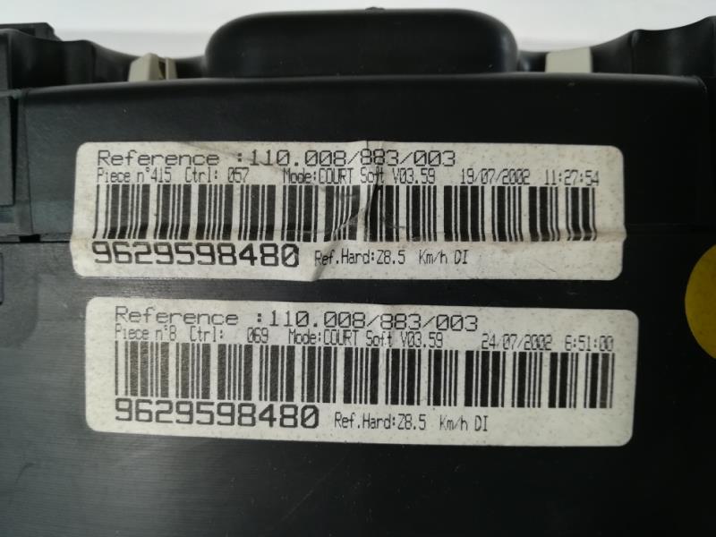 Compteur PEUGEOT 607 PHASE 1 Diesel - 1